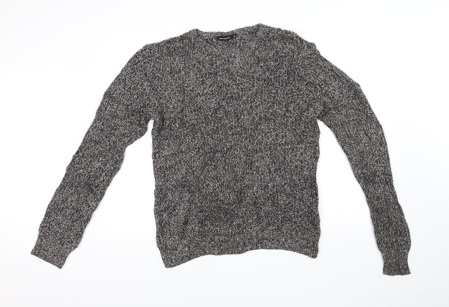Cedar Wood State Womens Grey   Henley Jumper Size M