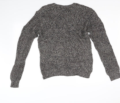 Cedar Wood State Womens Grey   Henley Jumper Size M