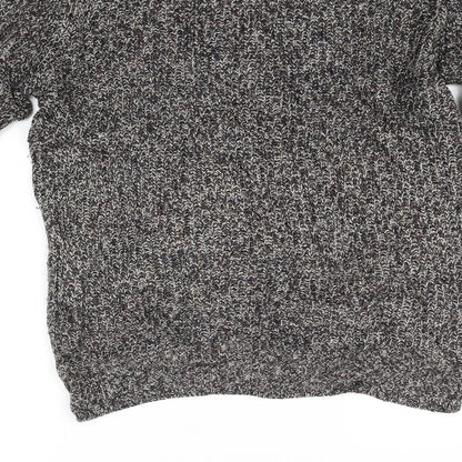 Cedar Wood State Womens Grey   Henley Jumper Size M