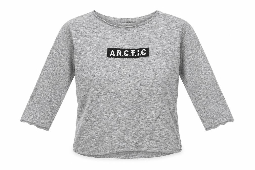 Womens UK Size M cropp Grey Basic T-Shirt