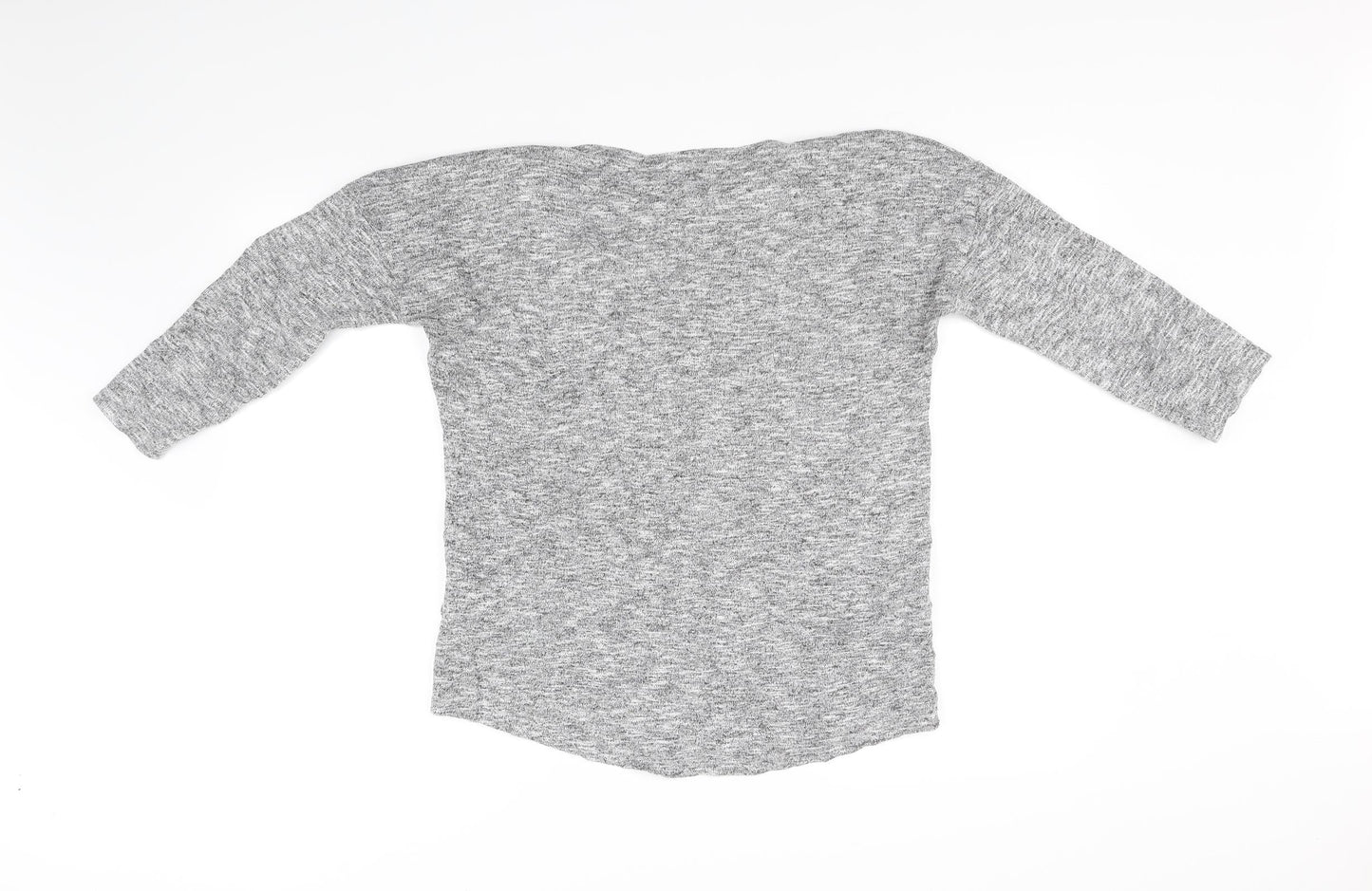 Womens UK Size M cropp Grey Basic T-Shirt