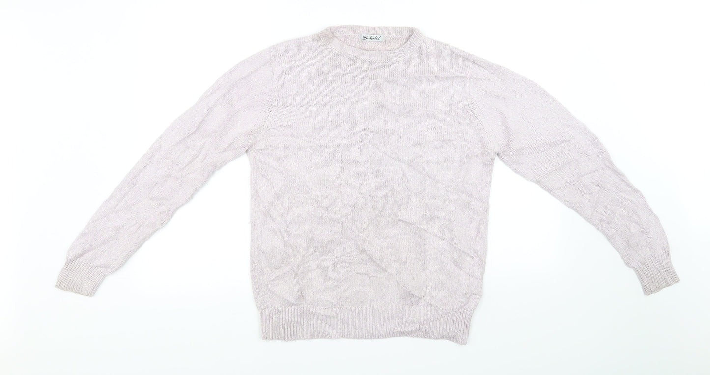 Berkertex Womens Pink   Pullover Jumper Size 12