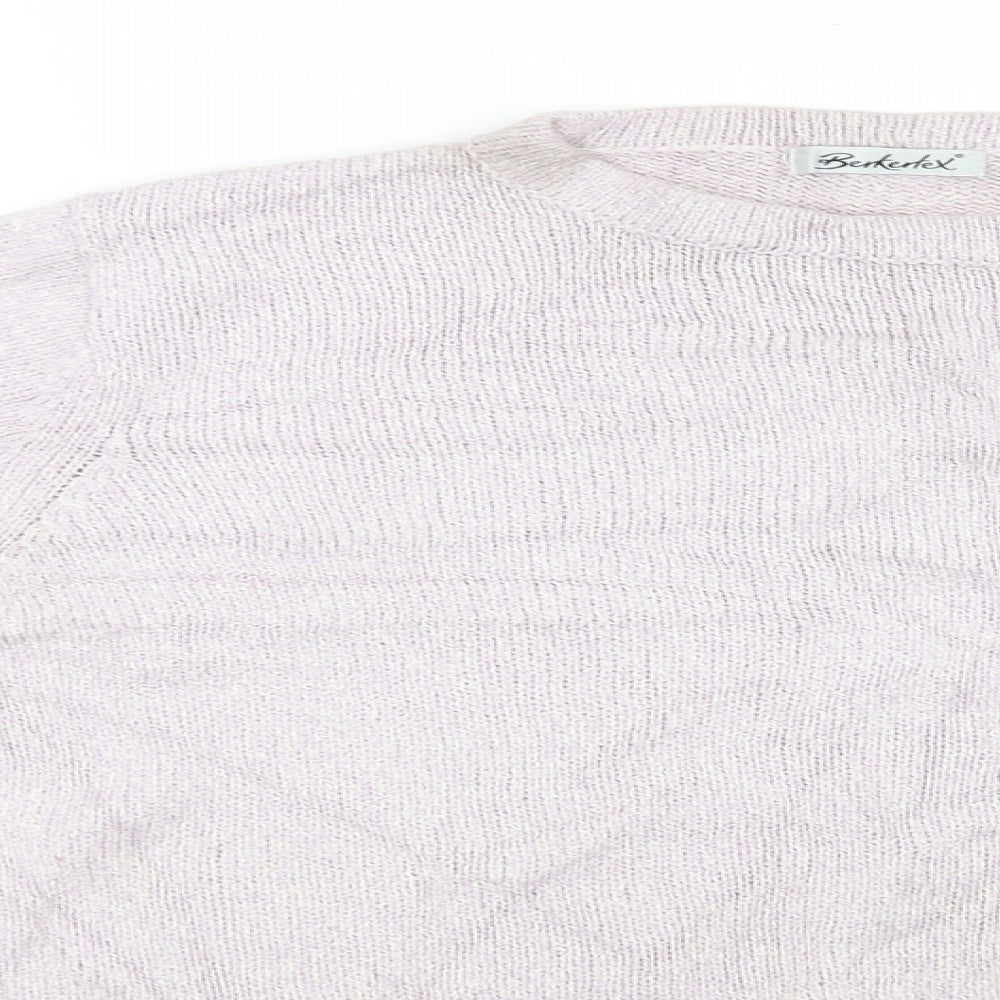 Berkertex Womens Pink   Pullover Jumper Size 12