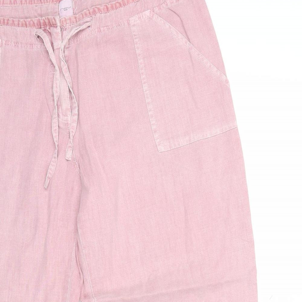 New Look Womens Pink   Trousers  Size 34 in L28 in