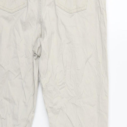 Pioneer Womens Beige   Trousers  Size 42 in L30 in