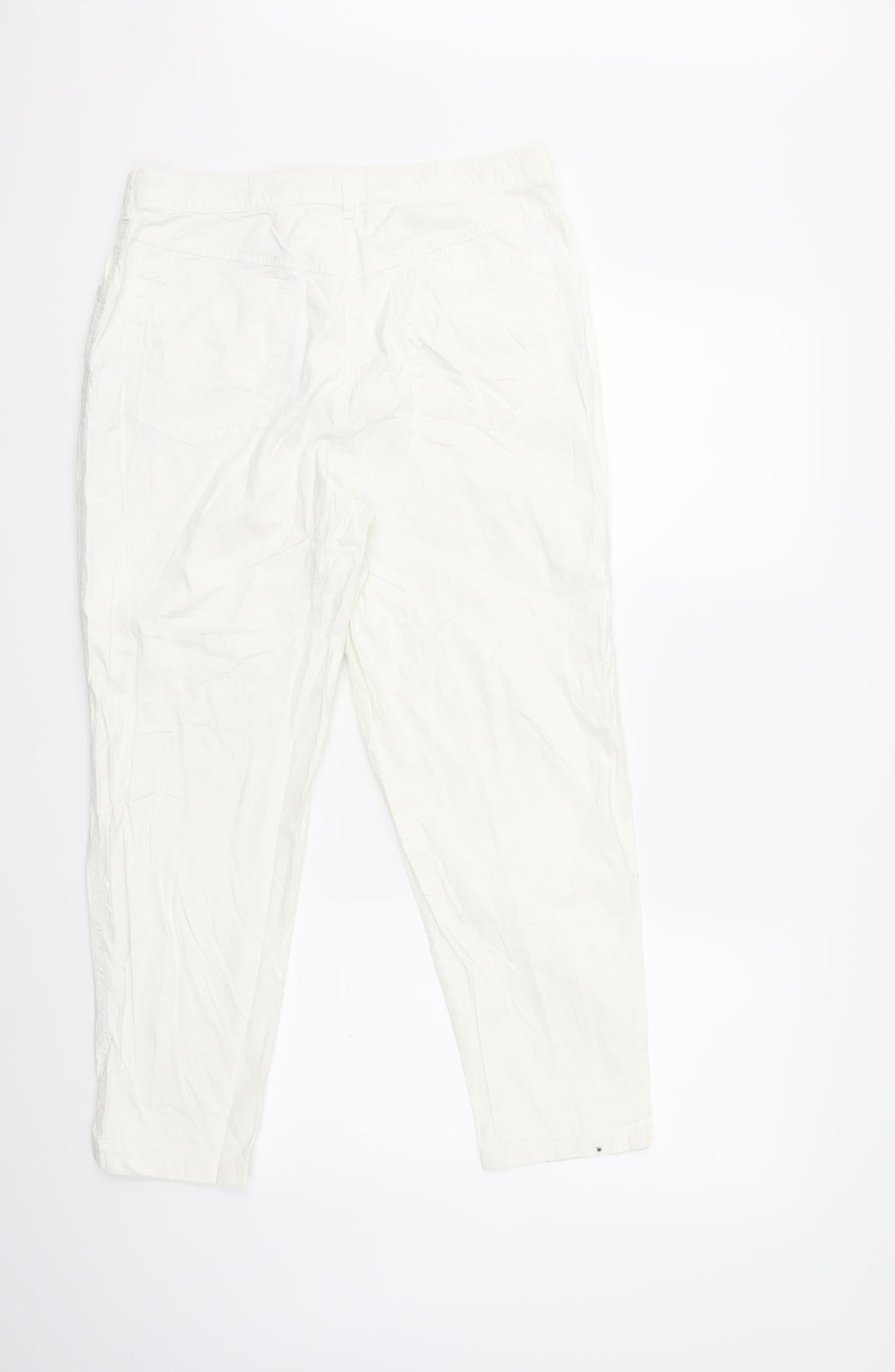 Bogner Womens White   Trousers  Size 32 in L25 in