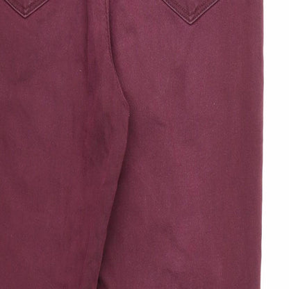 Marks and Spencer Womens Red  Denim Skinny Jeans Size 12 L30 in