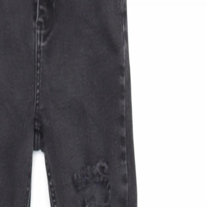 New Look Womens Black  Denim Skinny Jeans Size 8 L25 in