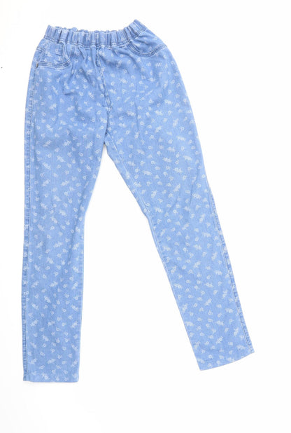 Womens UK Size 30 in Preworn Regular Fit Straight Blue Jeans