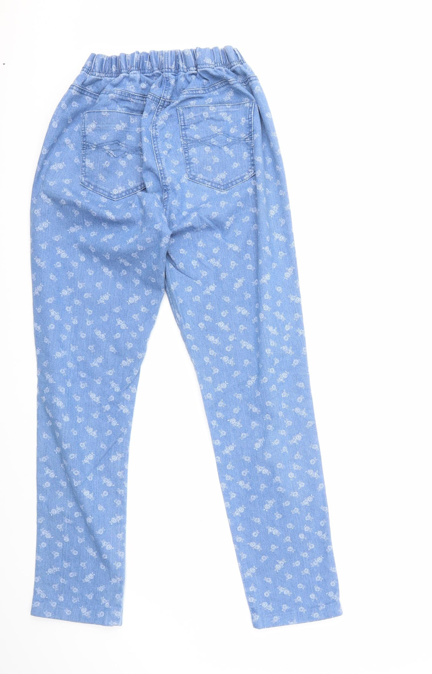 Womens UK Size 30 in Preworn Regular Fit Straight Blue Jeans