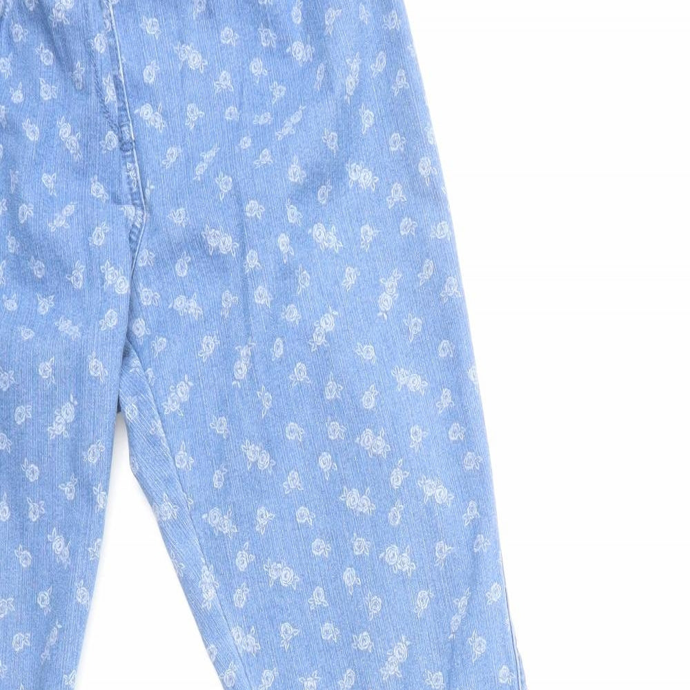 Womens UK Size 30 in Preworn Regular Fit Straight Blue Jeans