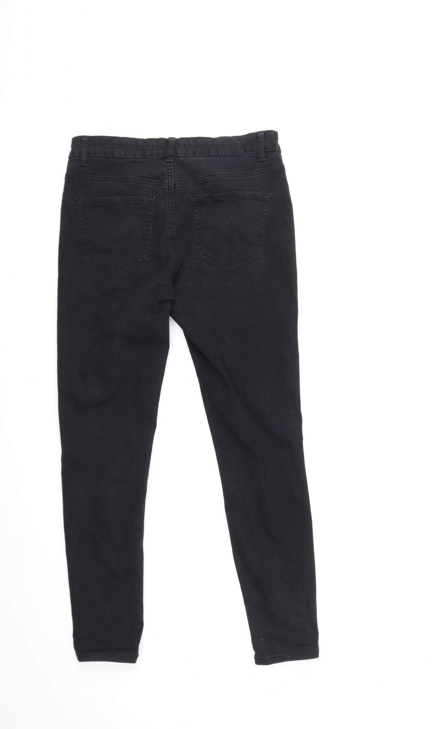 Denim & Co. Womens Blue  Denim Skinny Jeans Size 14 L27 in