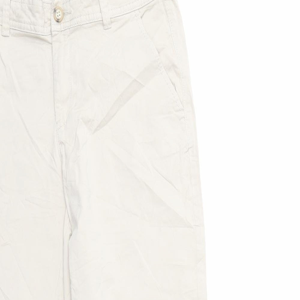 Womens UK Size 8 Clockhouse Regular Fit  Beige Trousers