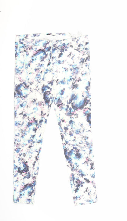 Womens UK Size 8 Mohito Regular Fit Skinny White Jeans