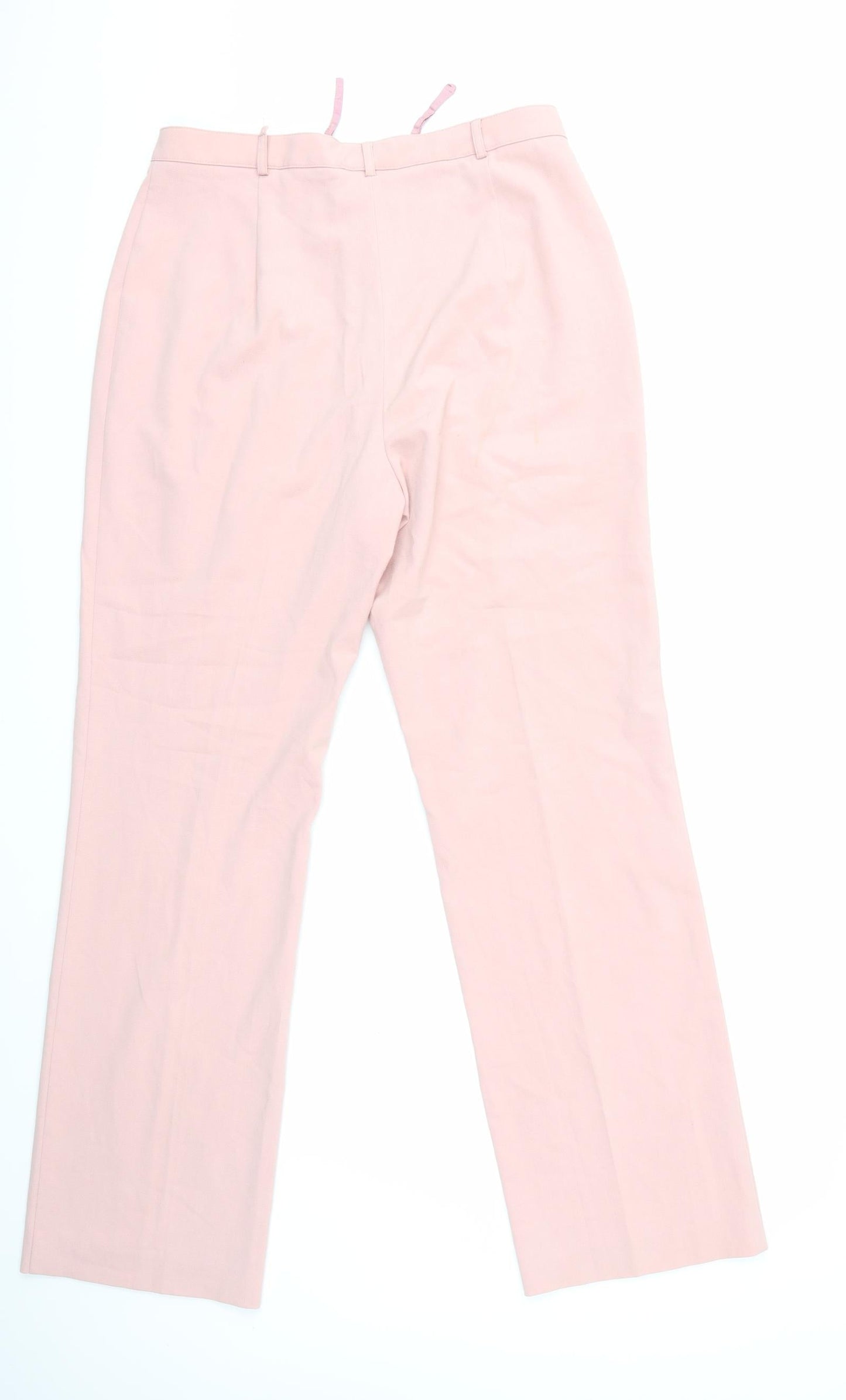 EMOTIONS Womens Pink   Trousers  Size 16 L31 in