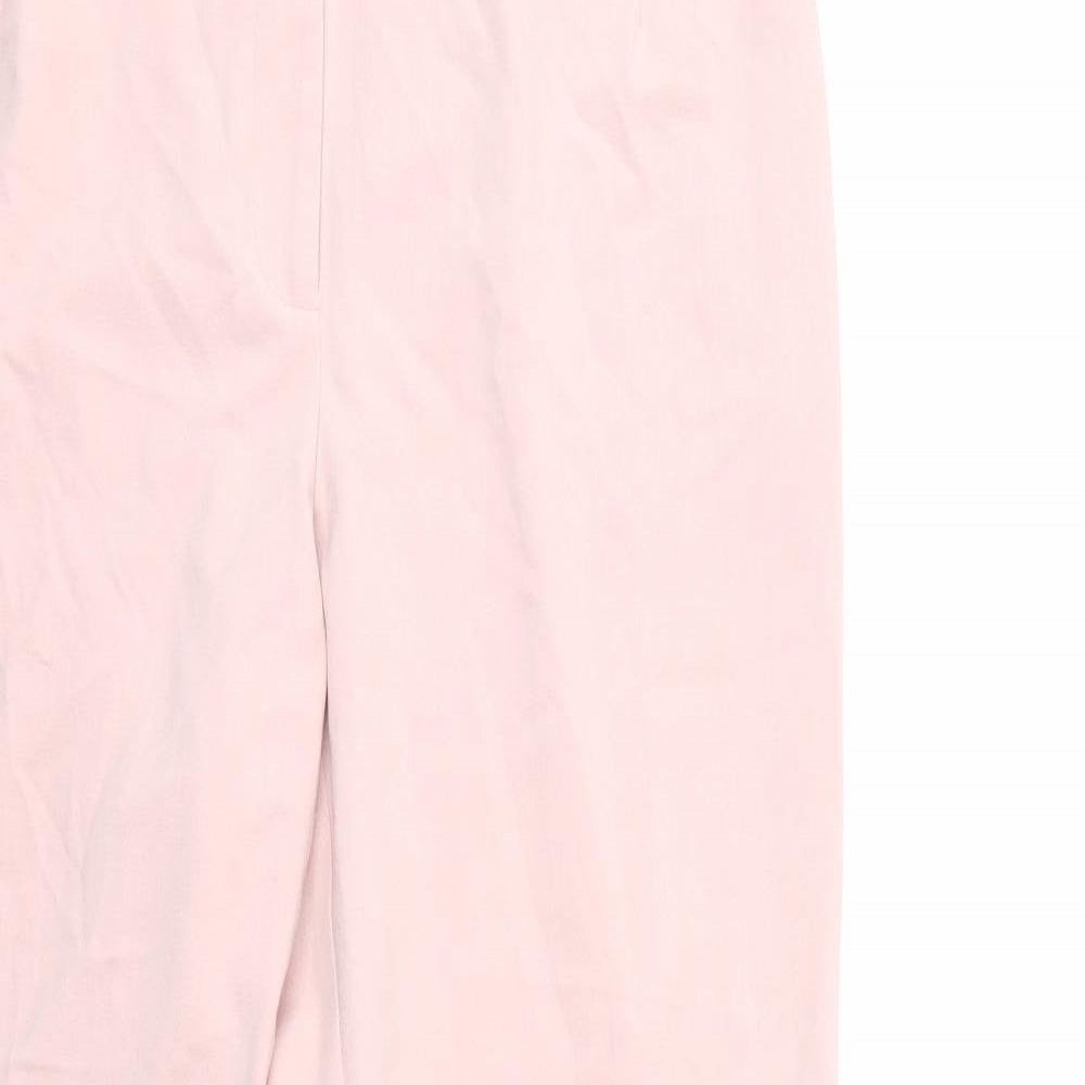 EMOTIONS Womens Pink   Trousers  Size 16 L31 in