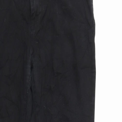 Only Womens Black  Denim Straight Jeans Size 44 in L32 in