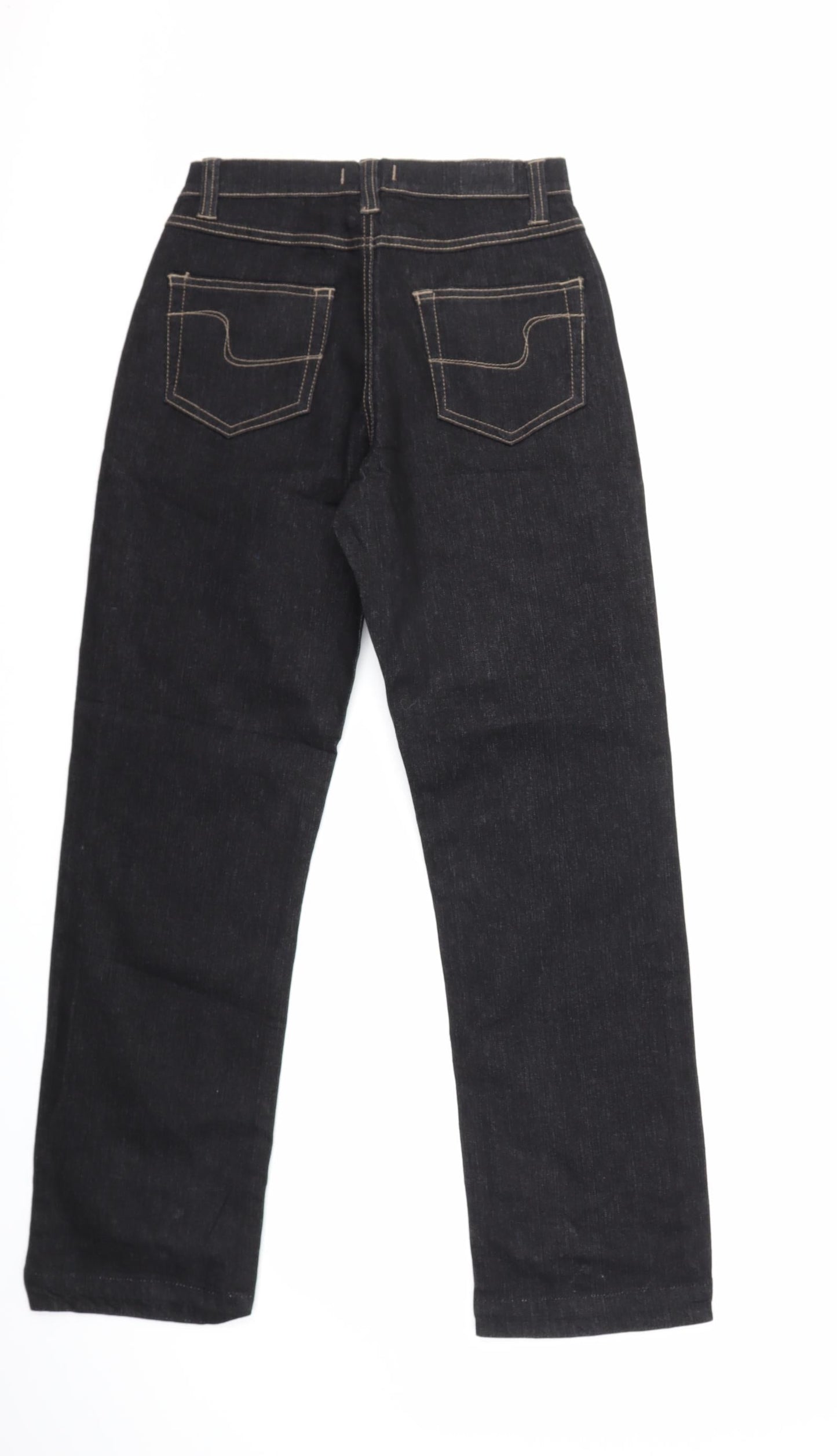 KIMMY Womens Black  Denim Straight Jeans Size 26 in L29 in