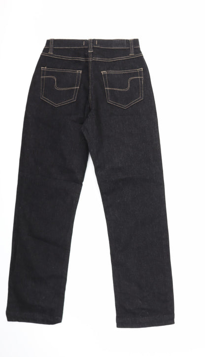 KIMMY Womens Black  Denim Straight Jeans Size 26 in L29 in