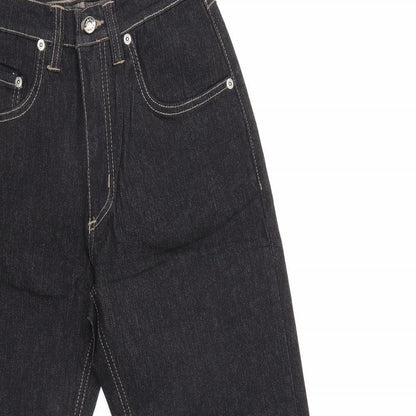 KIMMY Womens Black  Denim Straight Jeans Size 26 in L29 in