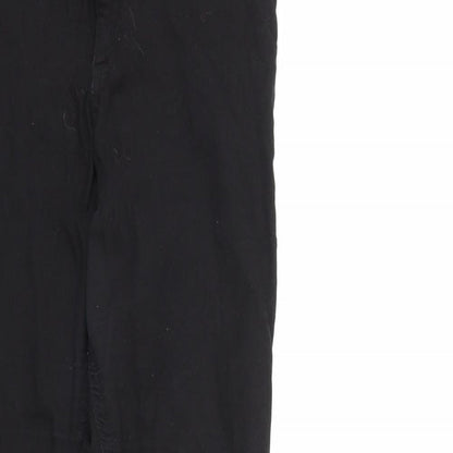 Denim & Co. Womens Black  Denim Skinny Jeans Size 14 L30 in