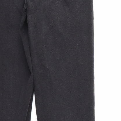 Matalan Womens Black  Denim Skinny Jeans Size 10 L26 in