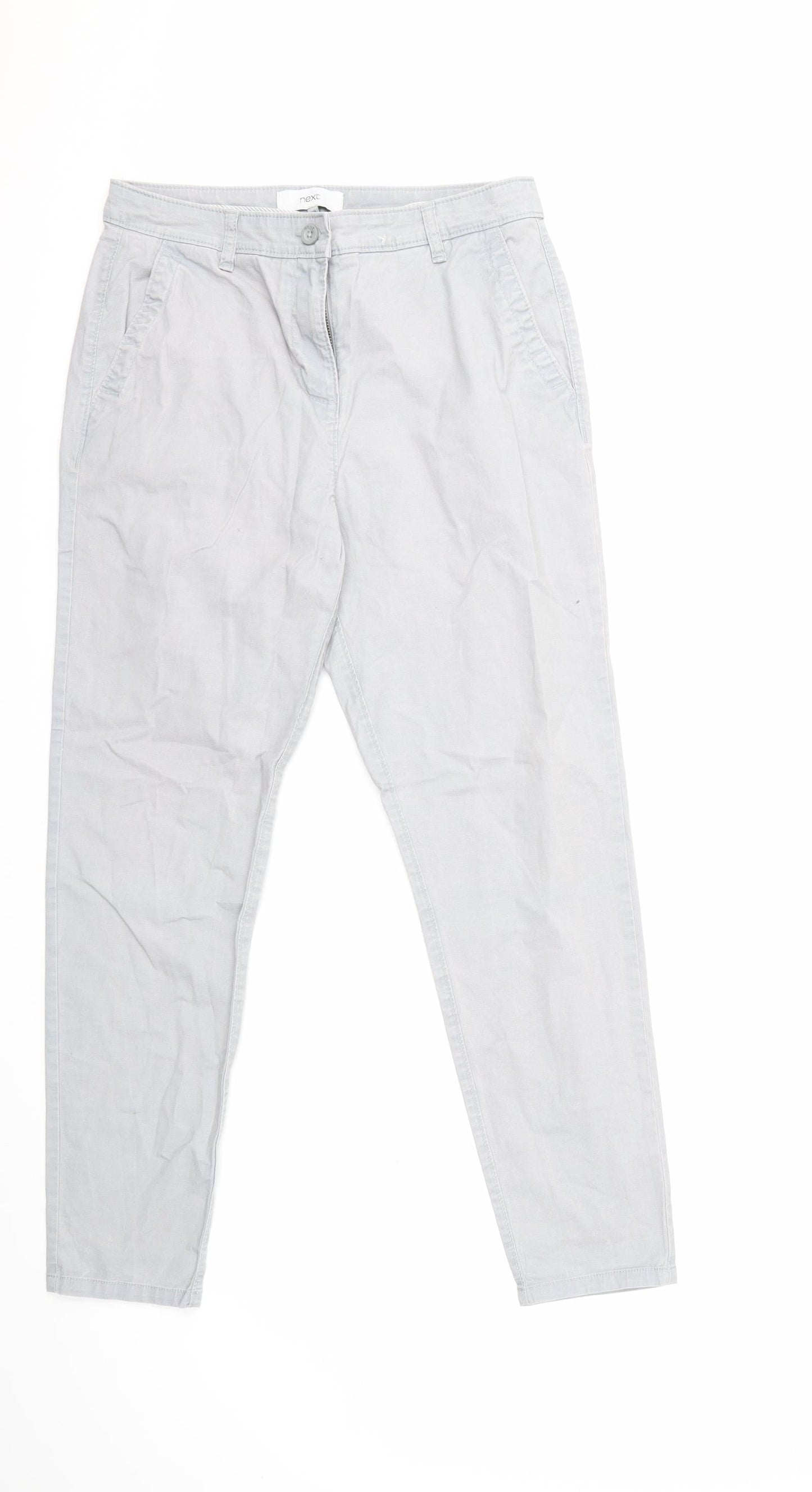 NEXT Womens Grey  Denim Skinny Jeans Size 10 L27 in