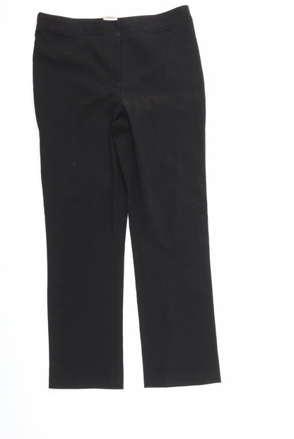 david luke Womens Black   Trousers  Size 30 L28 in