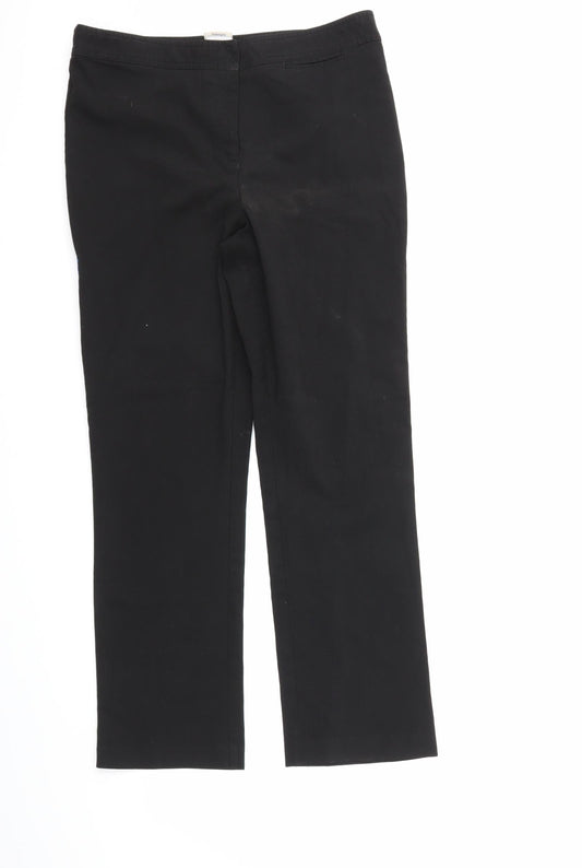 david luke Womens Black   Trousers  Size 30 L28 in