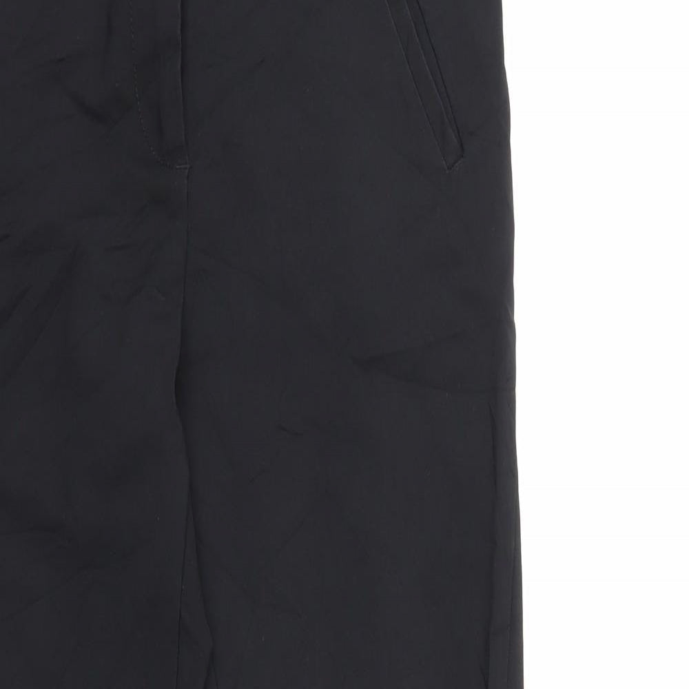 Womens UK Size 34 in VERO MODA Regular Fit Dress Pants Black Trousers