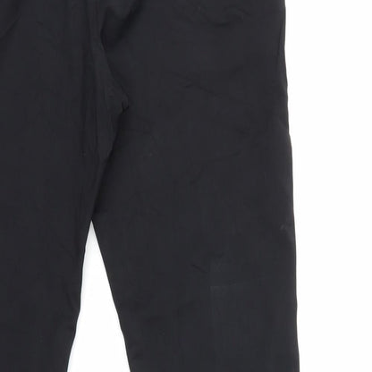 Womens UK Size 34 in VERO MODA Regular Fit Dress Pants Black Trousers