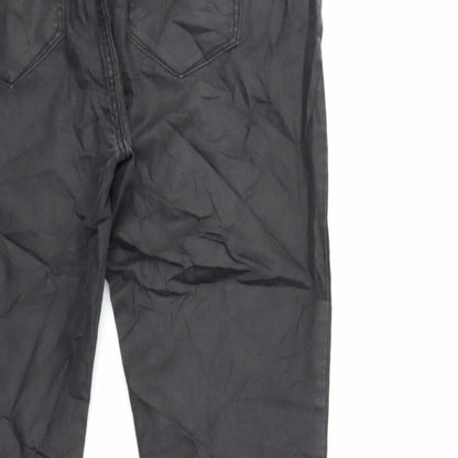 Yessica Womens Black  Denim Skinny Jeans Size 36 in L29 in