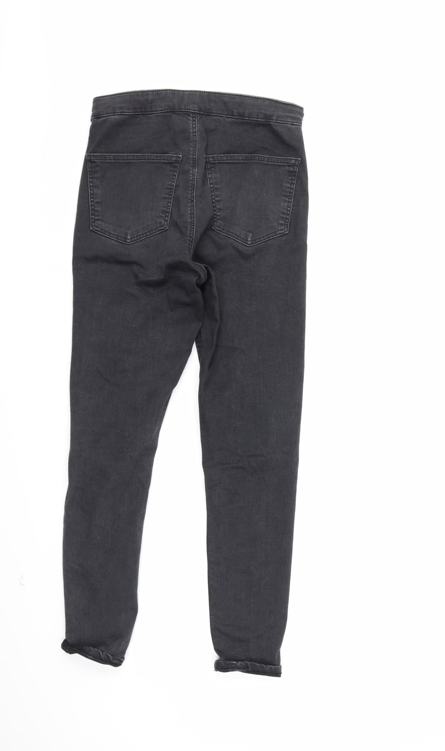 Mens UK Size 30 in Topshop Regular Fit Skinny Grey Jeans