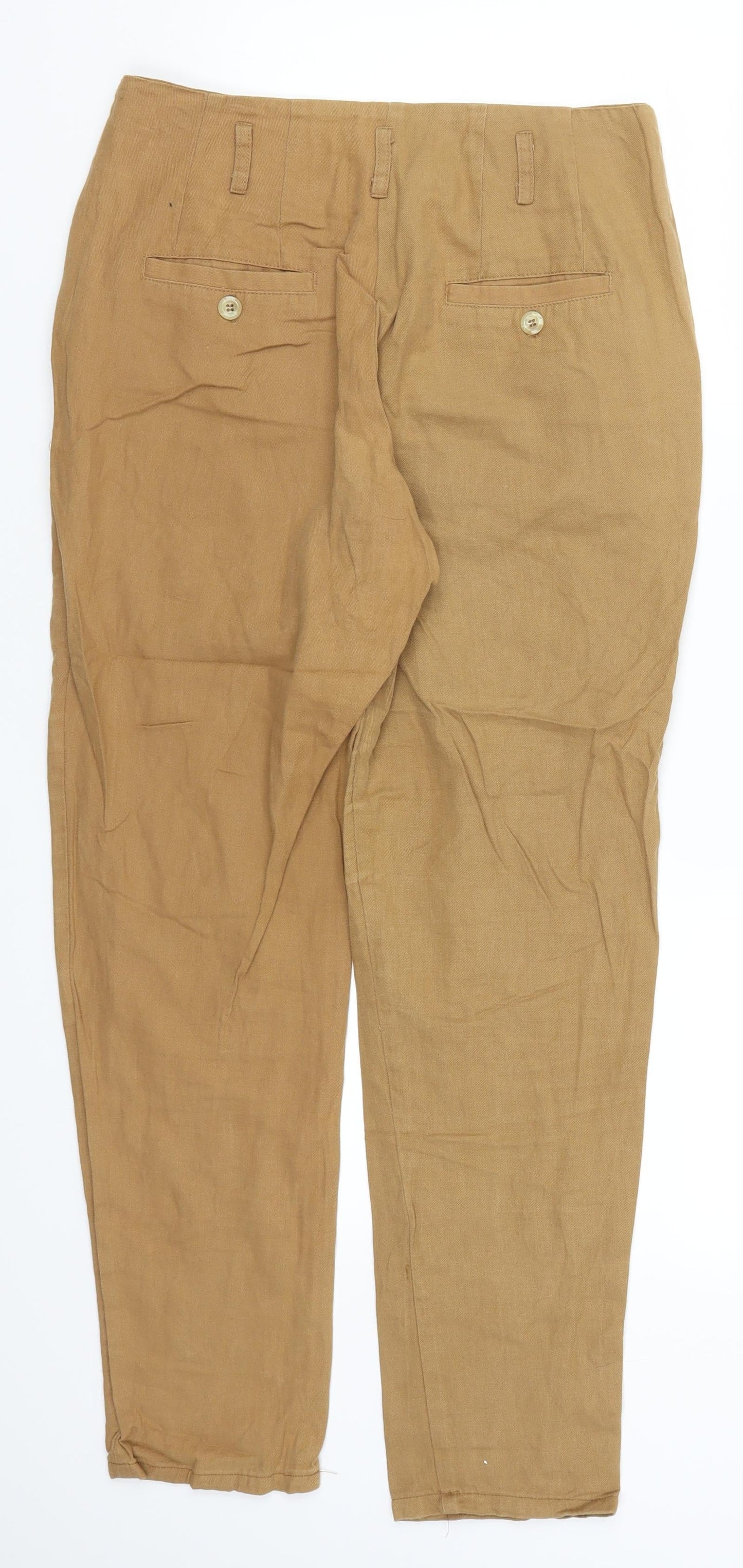 Miso Womens Beige   Trousers  Size 10 L26 in