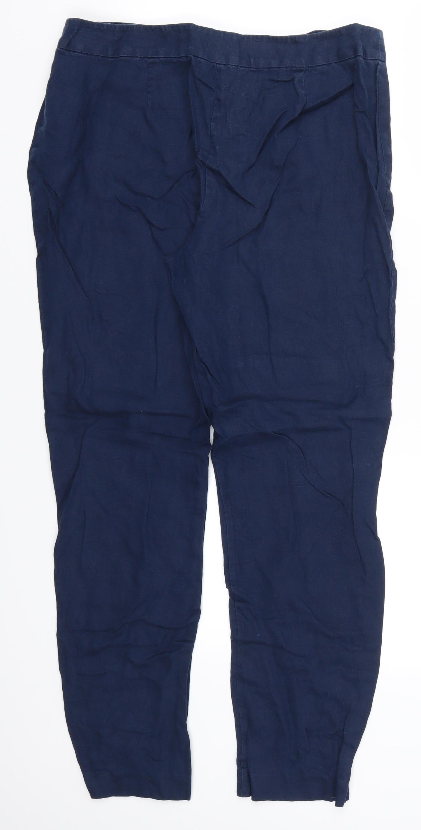 TU Womens Blue   Trousers  Size 12 L27 in