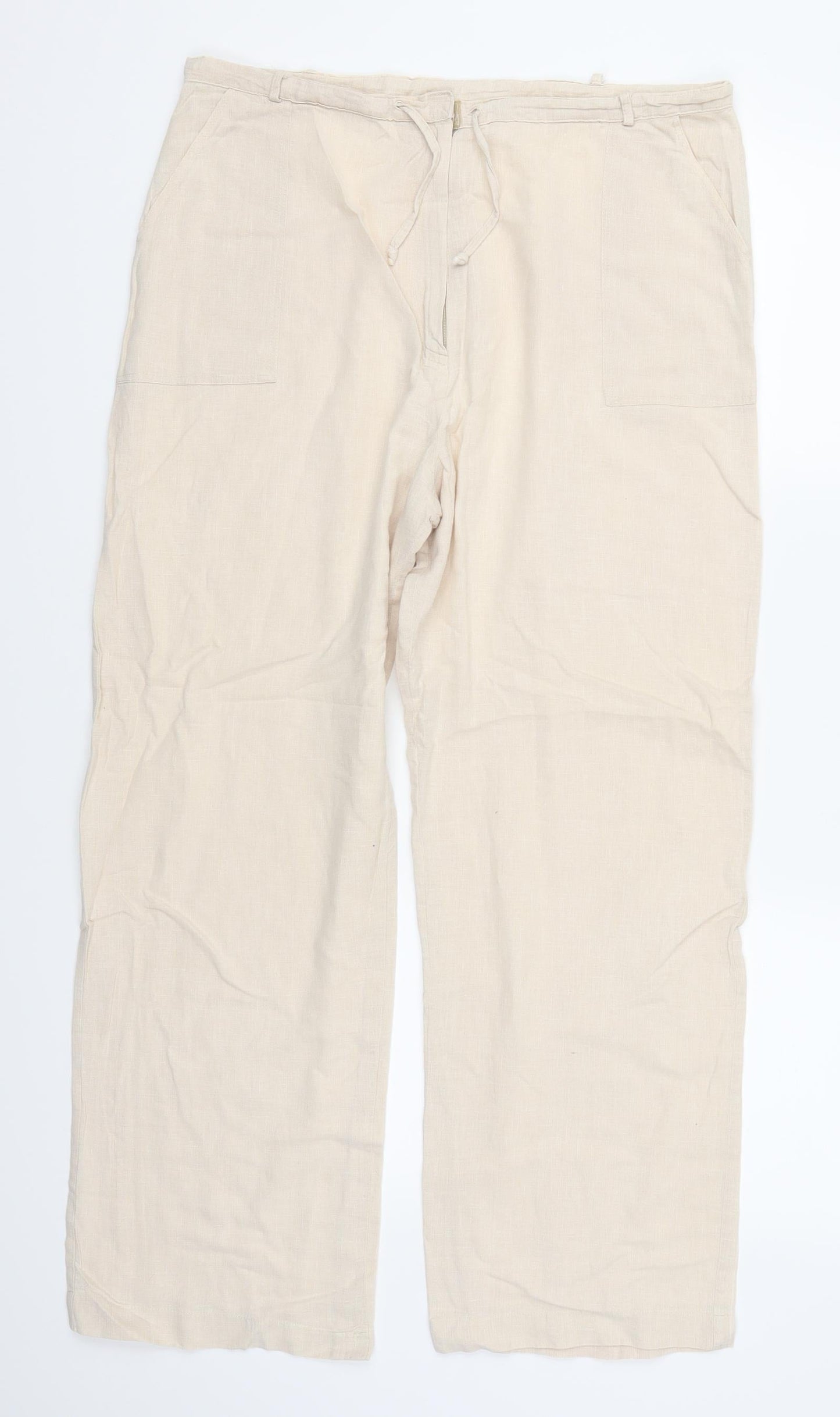 George Womens Pink   Trousers  Size 14 L26 in