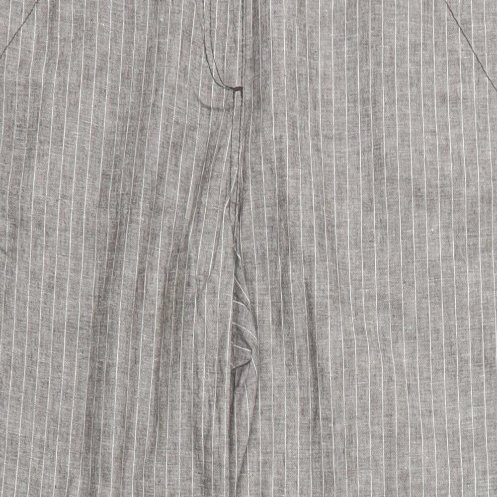 Womens UK Size 34 in Preworn Regular Fit  Grey Trousers