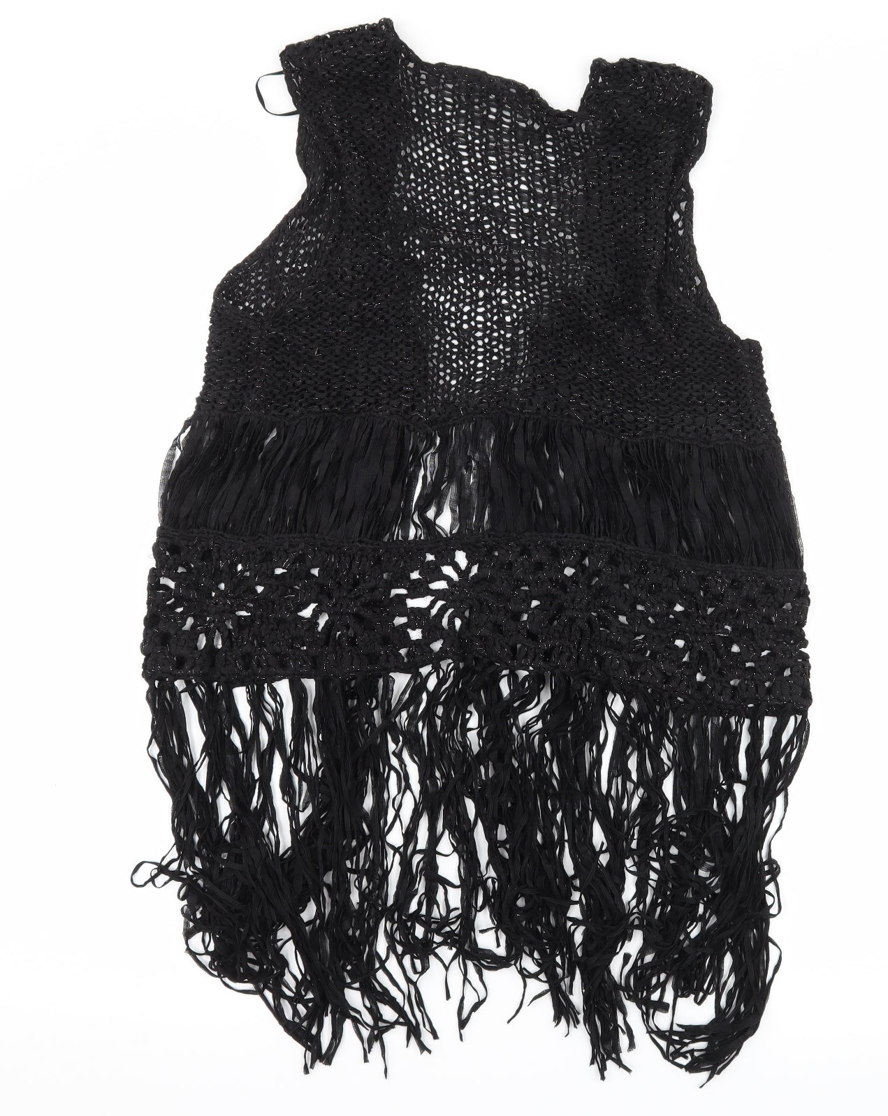 George Womens Black  Knit Cardigan Jumper Size M