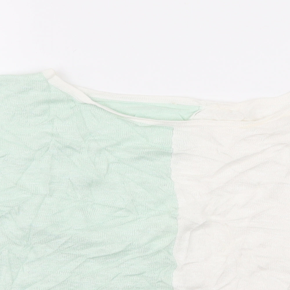 Womens UK Size S Phase Eight Green Basic T-Shirt