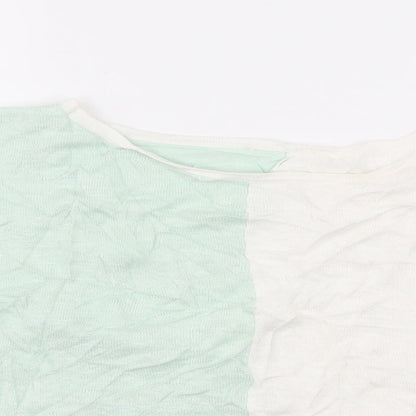 Womens UK Size S Phase Eight Green Basic T-Shirt