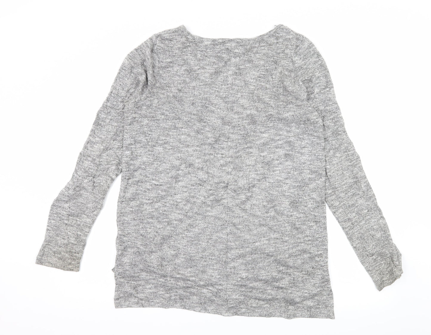 NEXT Womens Grey  Knit Pullover Jumper Size 14