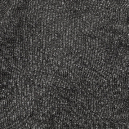 Oslo Womens Grey  Knit Cardigan Jumper Size S