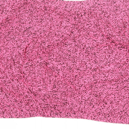 H&M Womens Pink  Knit Pullover Jumper Size S