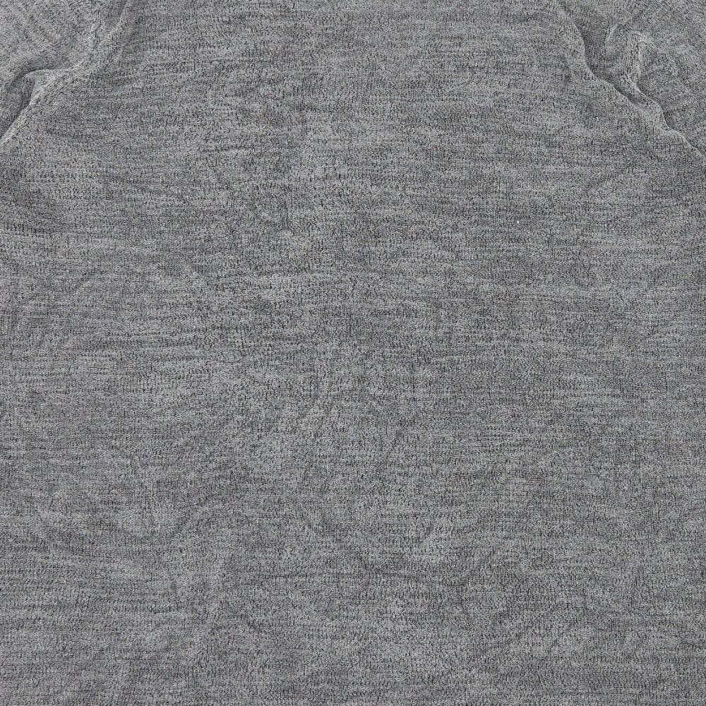 St Michael Womens Grey  Knit Cardigan Jumper Size 18