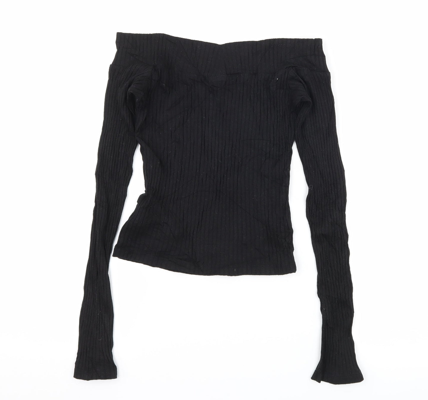 FOREVER 21 Womens Black  Jersey Basic T-Shirt Size S