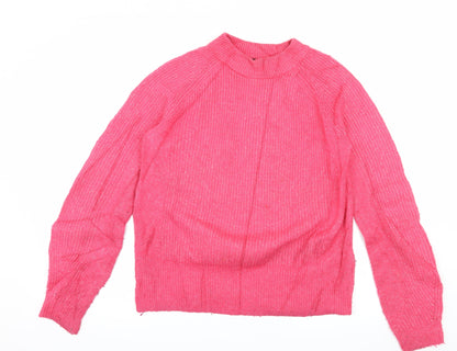 Marks and Spencer Womens Pink  Knit Pullover Jumper Size XS