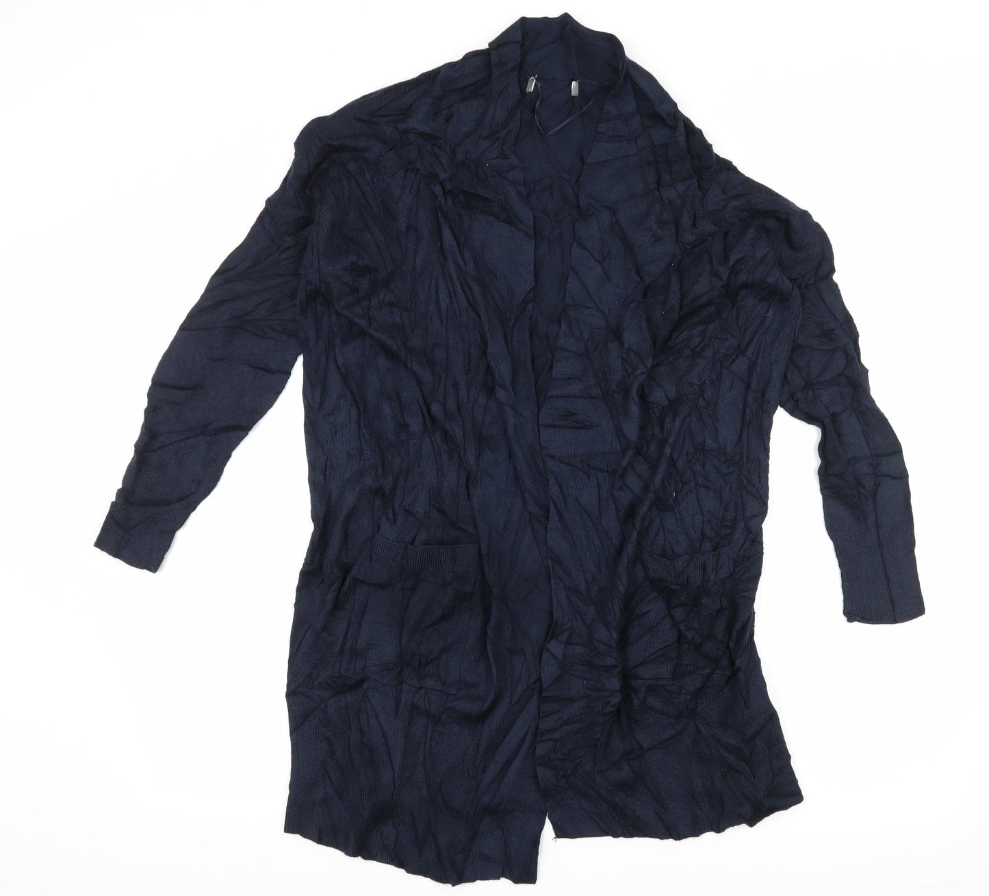Primark Womens Blue  Knit Cardigan Jumper Size 10
