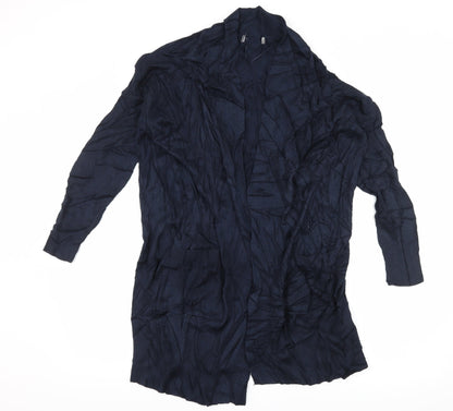 Primark Womens Blue  Knit Cardigan Jumper Size 10