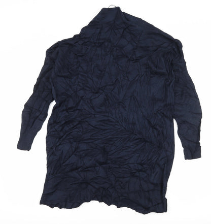 Primark Womens Blue  Knit Cardigan Jumper Size 10