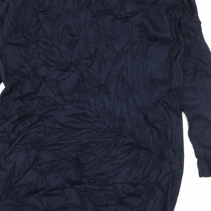 Primark Womens Blue  Knit Cardigan Jumper Size 10